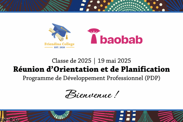 Friendina College a signé un contrat avec IMF Baobab RDC pour fournir une gamme de formations professionnelles.